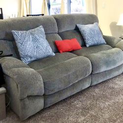 Modern Design Fabric Reclining  Sofa