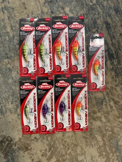 Berkley Money Badger Fishing Lures – Lot of 9