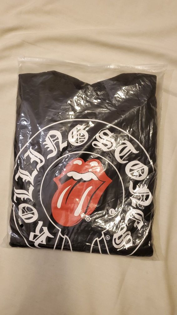 Chrome Hearts Hoodie Rolling Stones Exclusive Red Tongue