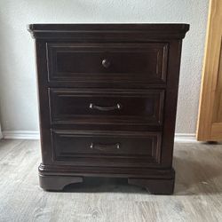 Nightstand Solid Wood 