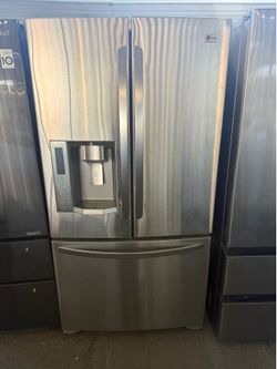 LG French door stainless steel refrigerator