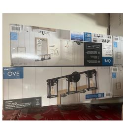 OVE Decors Joakim 3 Lighting Vanity Black