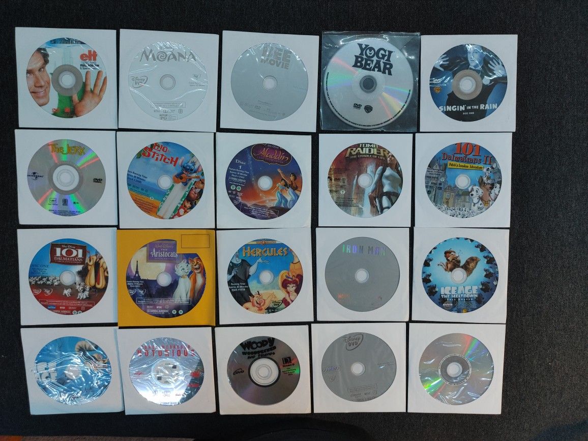 Loose DVDs