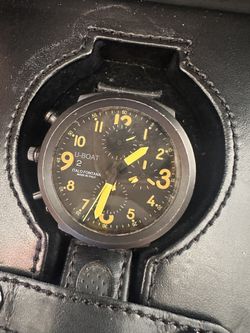 U-Boat Watch With Box And All Paper Work