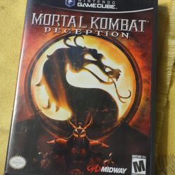 True Vintage Retro Rare Collectible GameCube Game Mortal Kombat Deception CIB