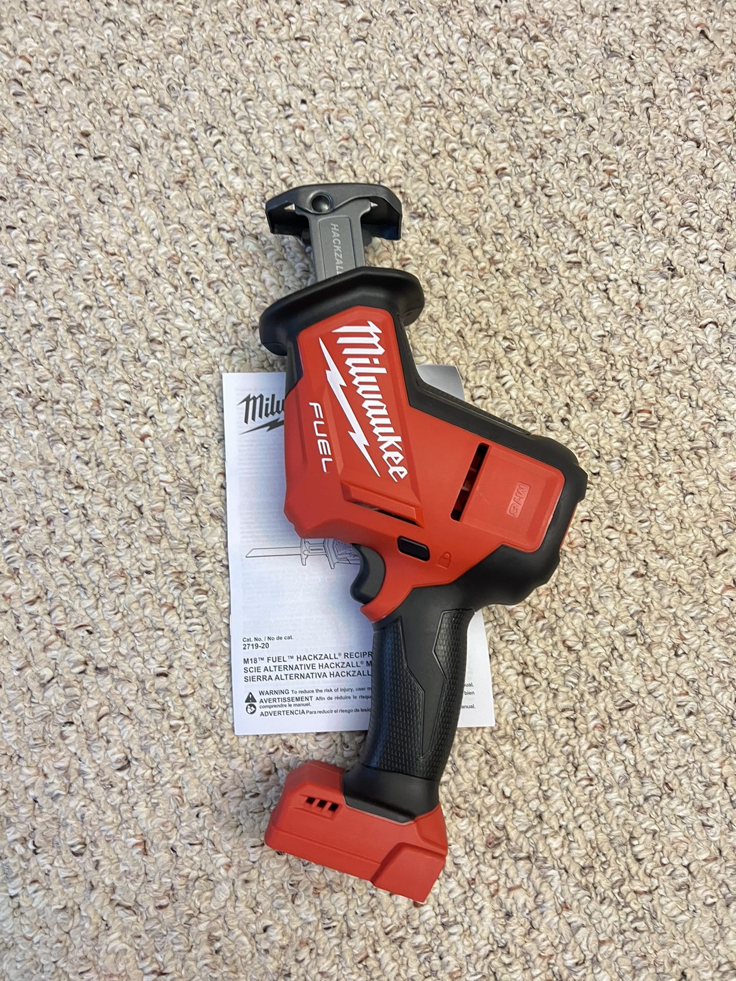 Milwaukee M18 FUEL 18V Brushless  HACKZALL Reciprocating Saw (Tool-Only)