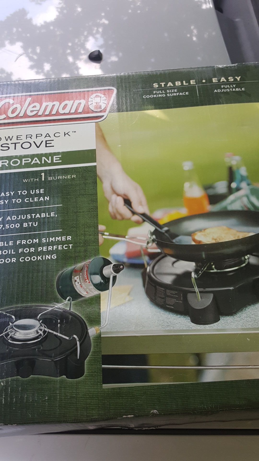 Coleman powerpack stove