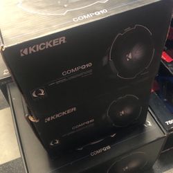 Kicker CompQ 10 On Sale Today For 259.99