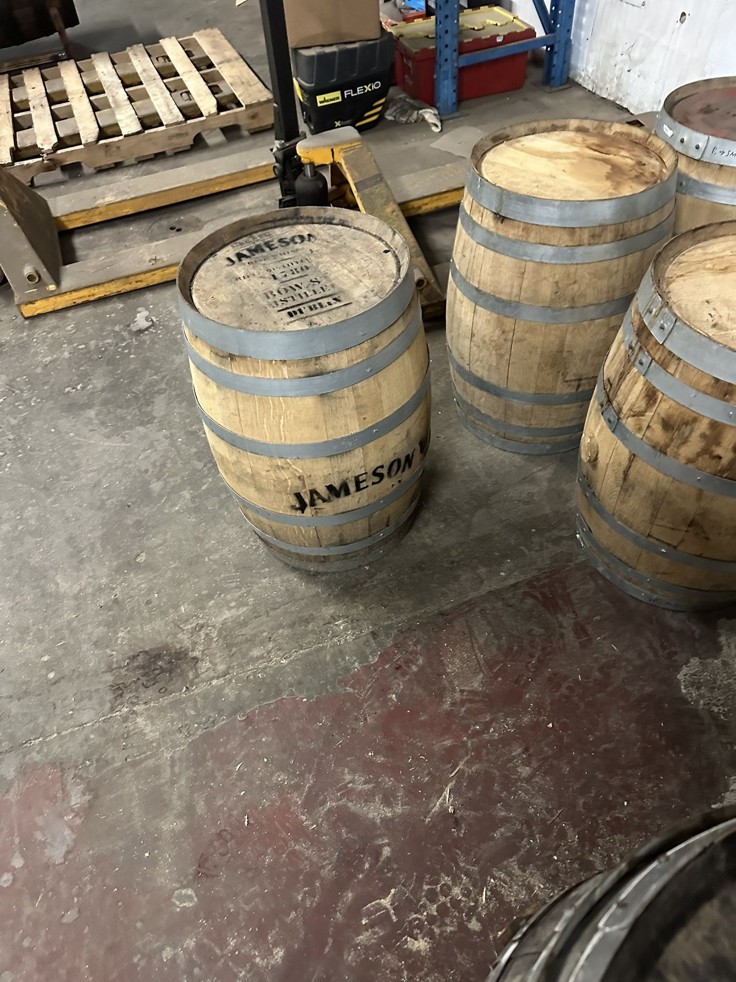 Empty Barrels 53 Gallons Each $110