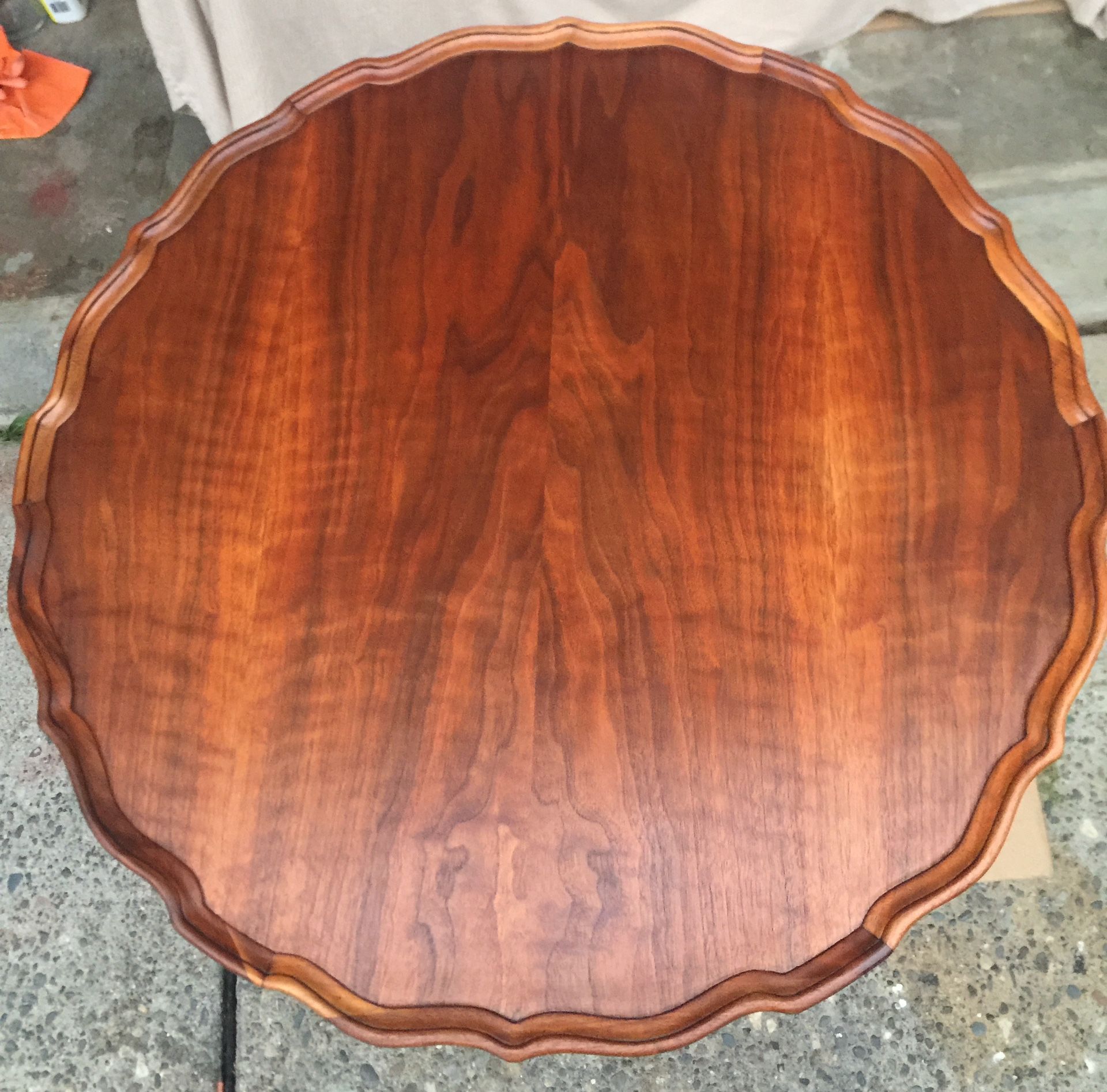 Antique Tilting Pie Crust Table