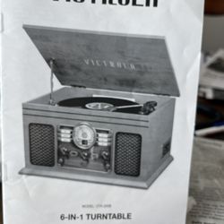 6-in 1 Turntable Combo