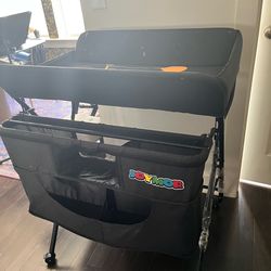 Diaper changing station foldable