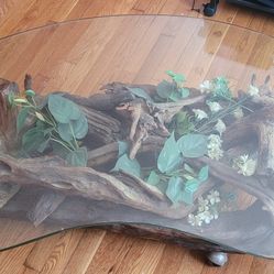 Glass Top Coffee Table