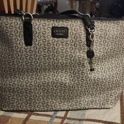 Large Guess Tote Bag