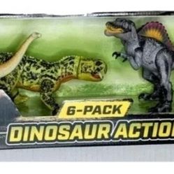 🦖 Member’s Mark Dinosaur Action Figures – 6-Pack (Brand New)