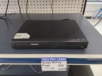 Philips Blu-Ray player w/remote