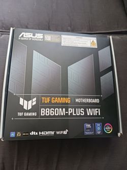 Asus Tuf B860m plus wifi Motherboard Never Used Open Box