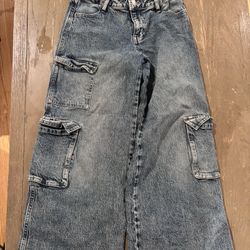 Art Class (Target Brand) Wide Leg Girls Jeans Size 12