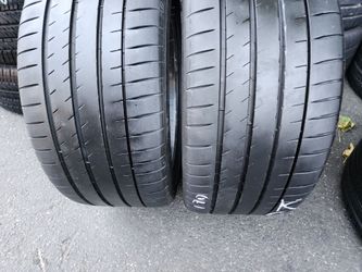 Selling (2) tires 265/35zr20 michelin pilot sport dot 2021
