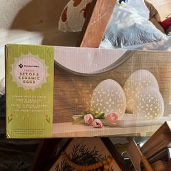 Ceramic eggs