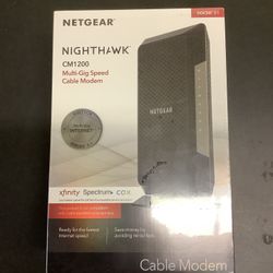 Netgear CM1200 Cable Modem New In The Box