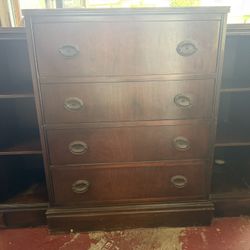 Beautiful antique entry table/secretary desk