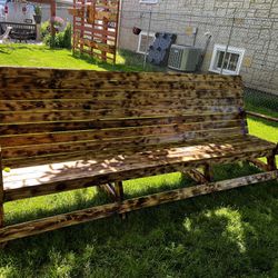 10 Ft Bench Hand Crafting Outdoor