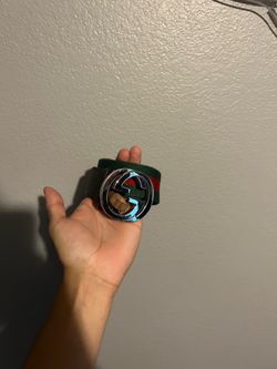 Gucci Web Belt with Interlocking G Buckle