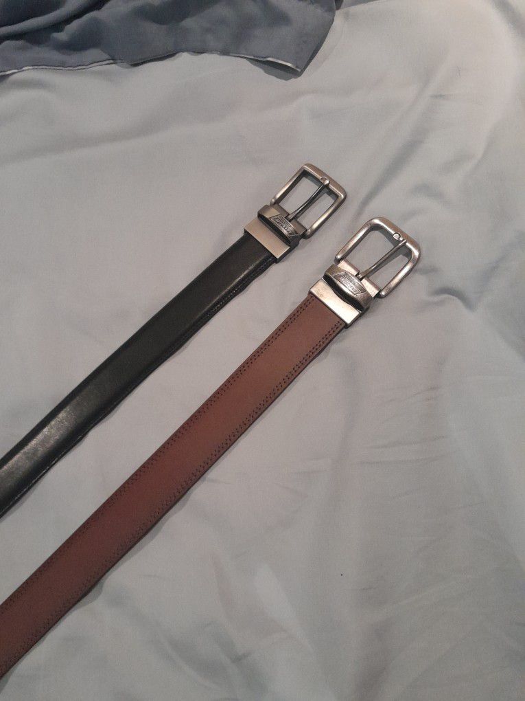 Dickies Leather Two-sided Belts