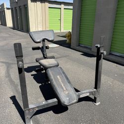 Workout Bench & Leg Extension/Curl
