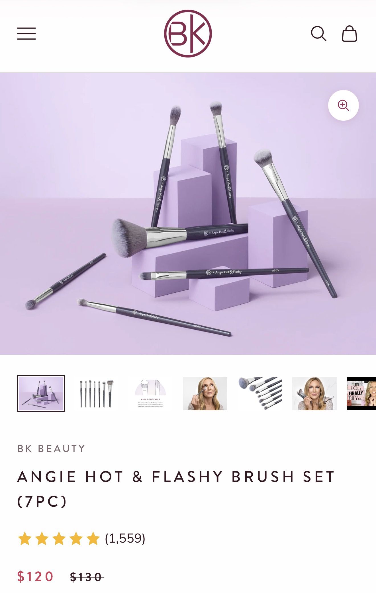 ☂️NEW BK BEAUTY BRUSH SET☂️