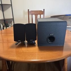Klipsch speakers and subwoofer