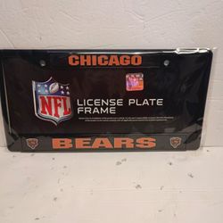 Chicago Bears License Plate Frame