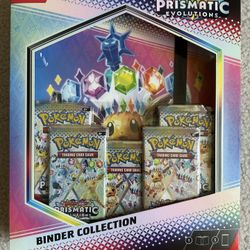 Pokemon Prismatic Evolutions Binder Collection 