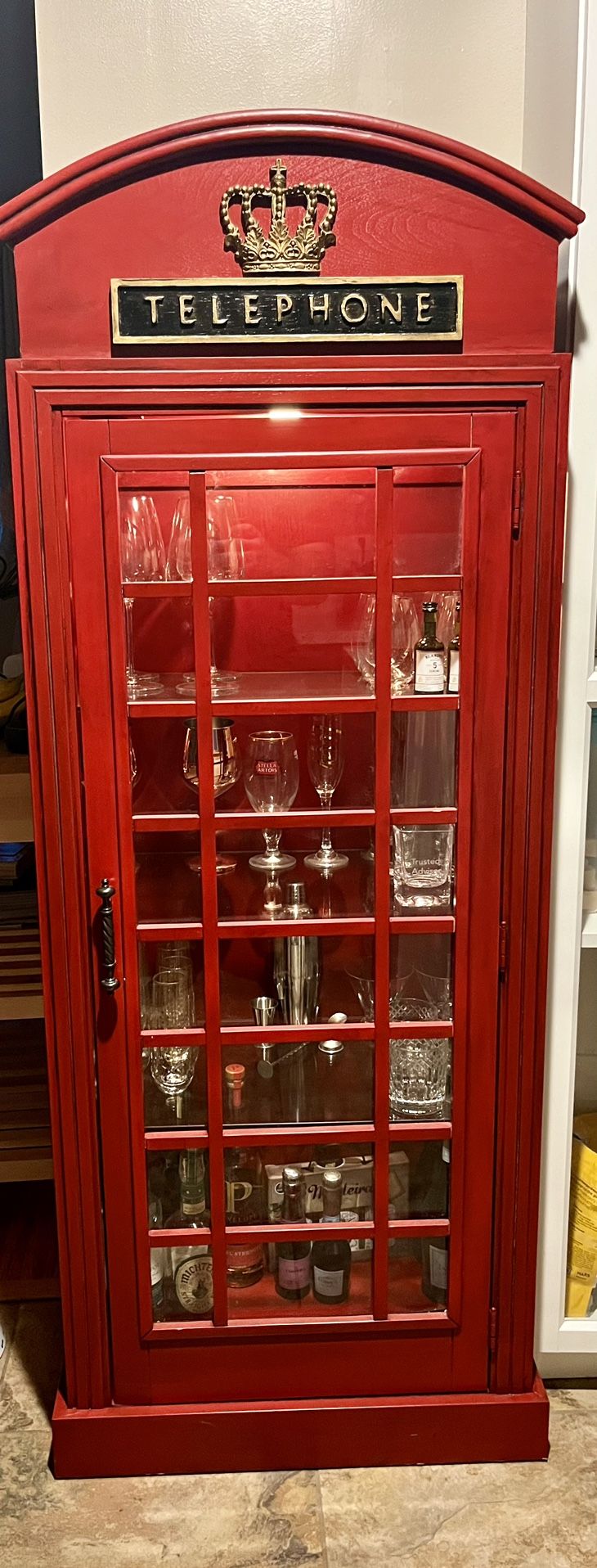 Phone Booth Cabinet