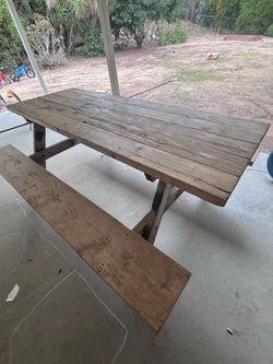 Wood Picnic Table