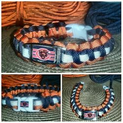 Chicago Bears Paracord Bracelets