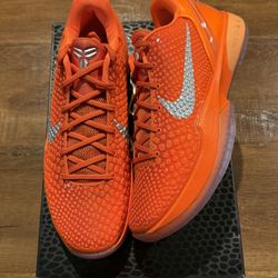 Nike Kobe 6 Total Orange Size 9.5