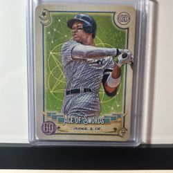 ⚾ 2020 Topps Gypsy Queen — Aaron Judge Tarot of the Diamond #TOD-19