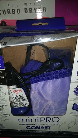 MiniPRO tourmaline ceramic styler by CONAIR