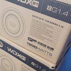 DB Drive WDX G1 8" Subwoofer Pair 