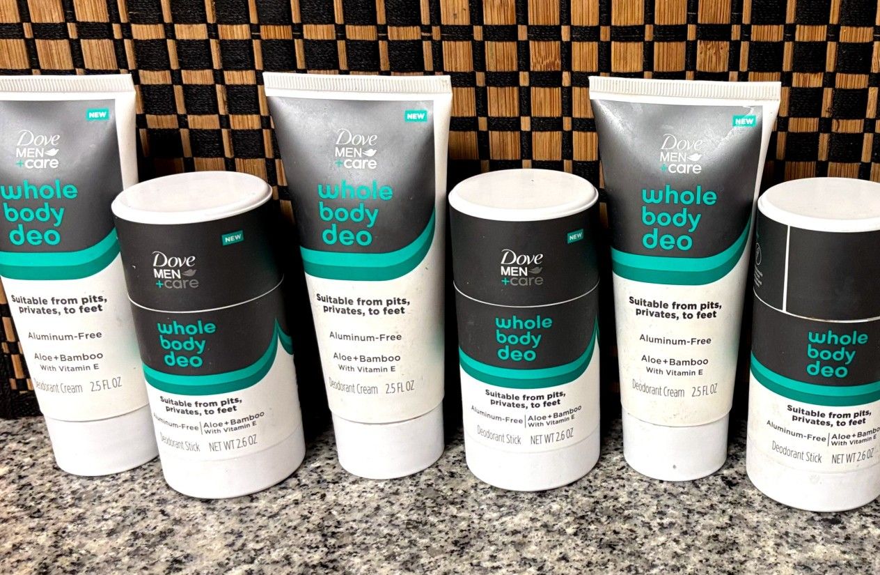 DOVE MEN+ CARE WHOLE BODY DEODORANT