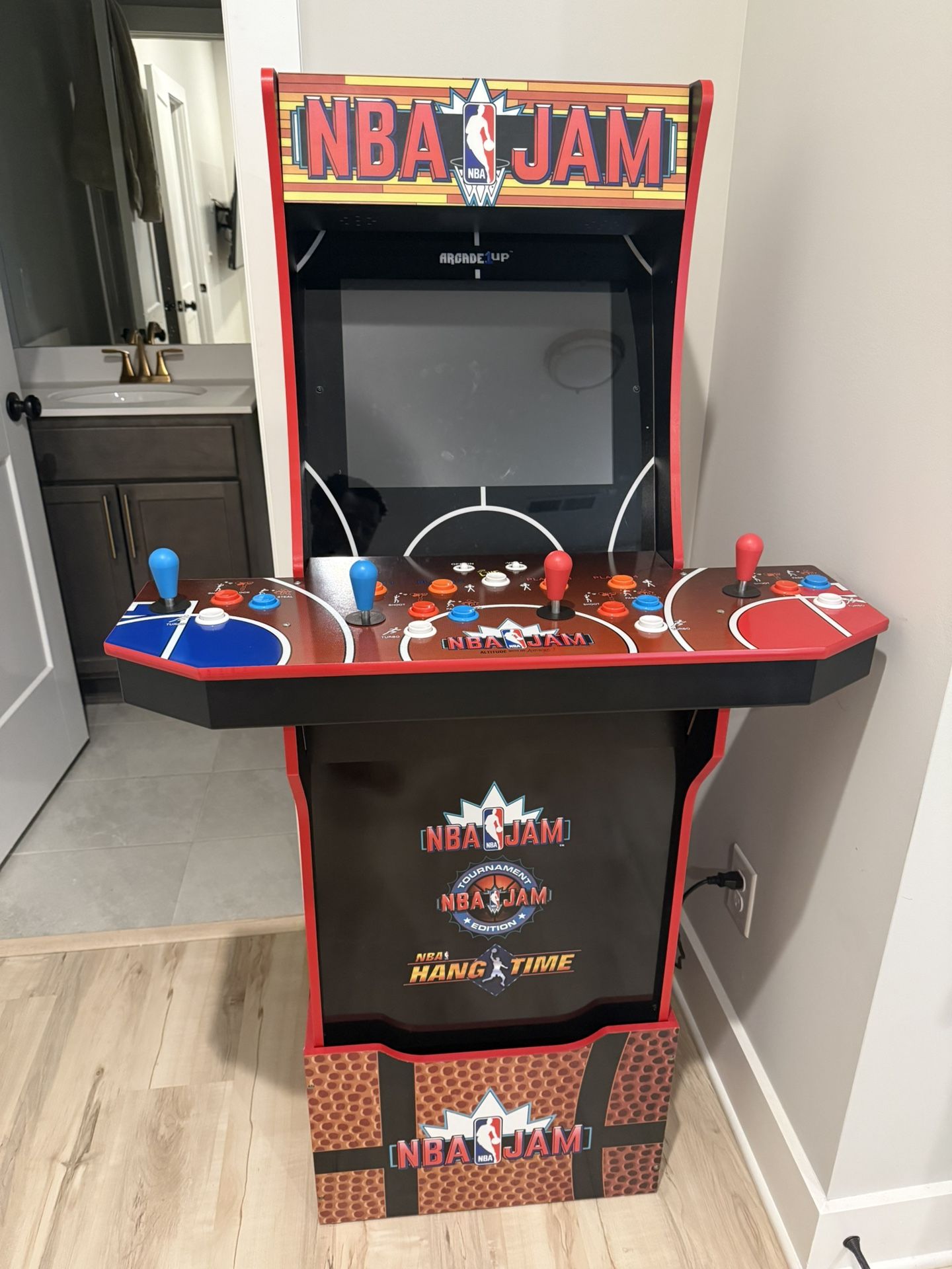NBA JAMS 1UP ARCADE GAME