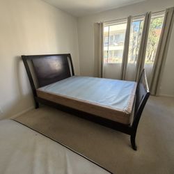 Queen Bed Frame & Box Spring