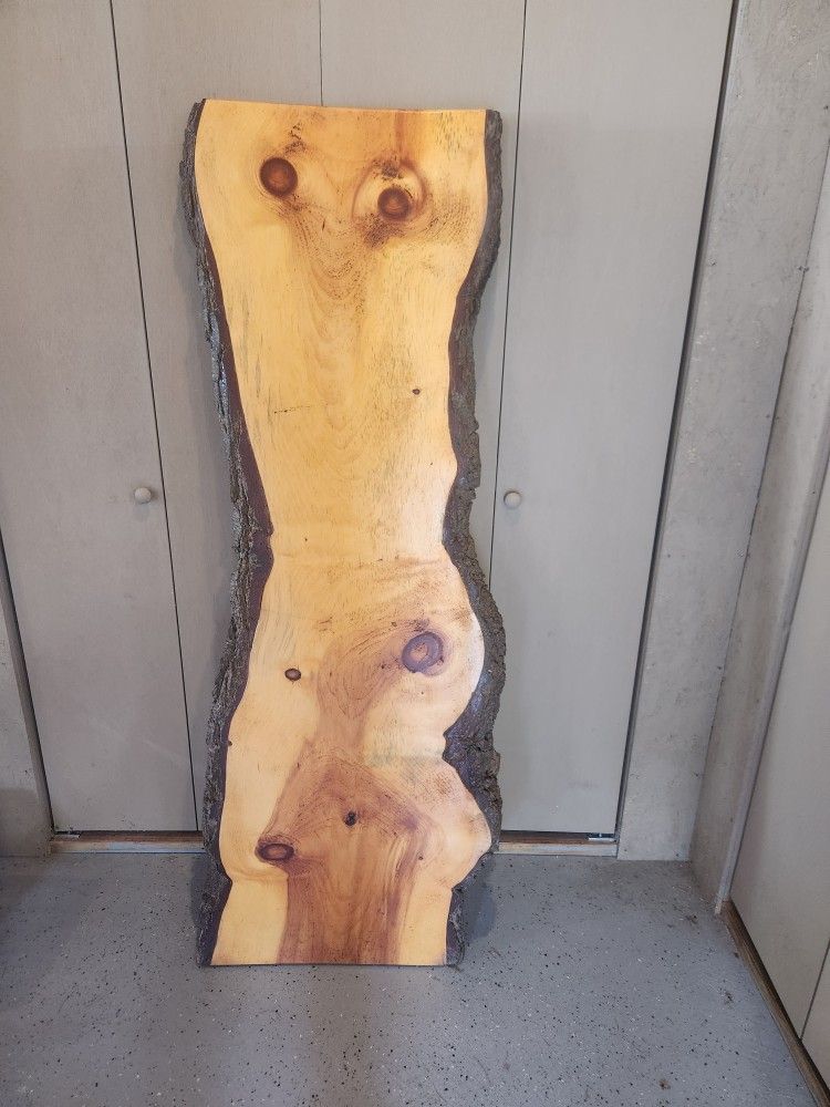 Live Double Edge Pine Slab