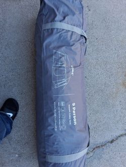 Core 9 person dome tent w full rainfly