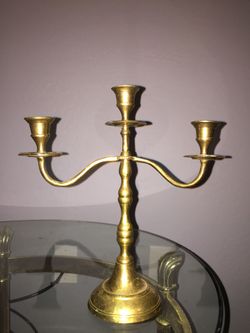 Brass Candelabra