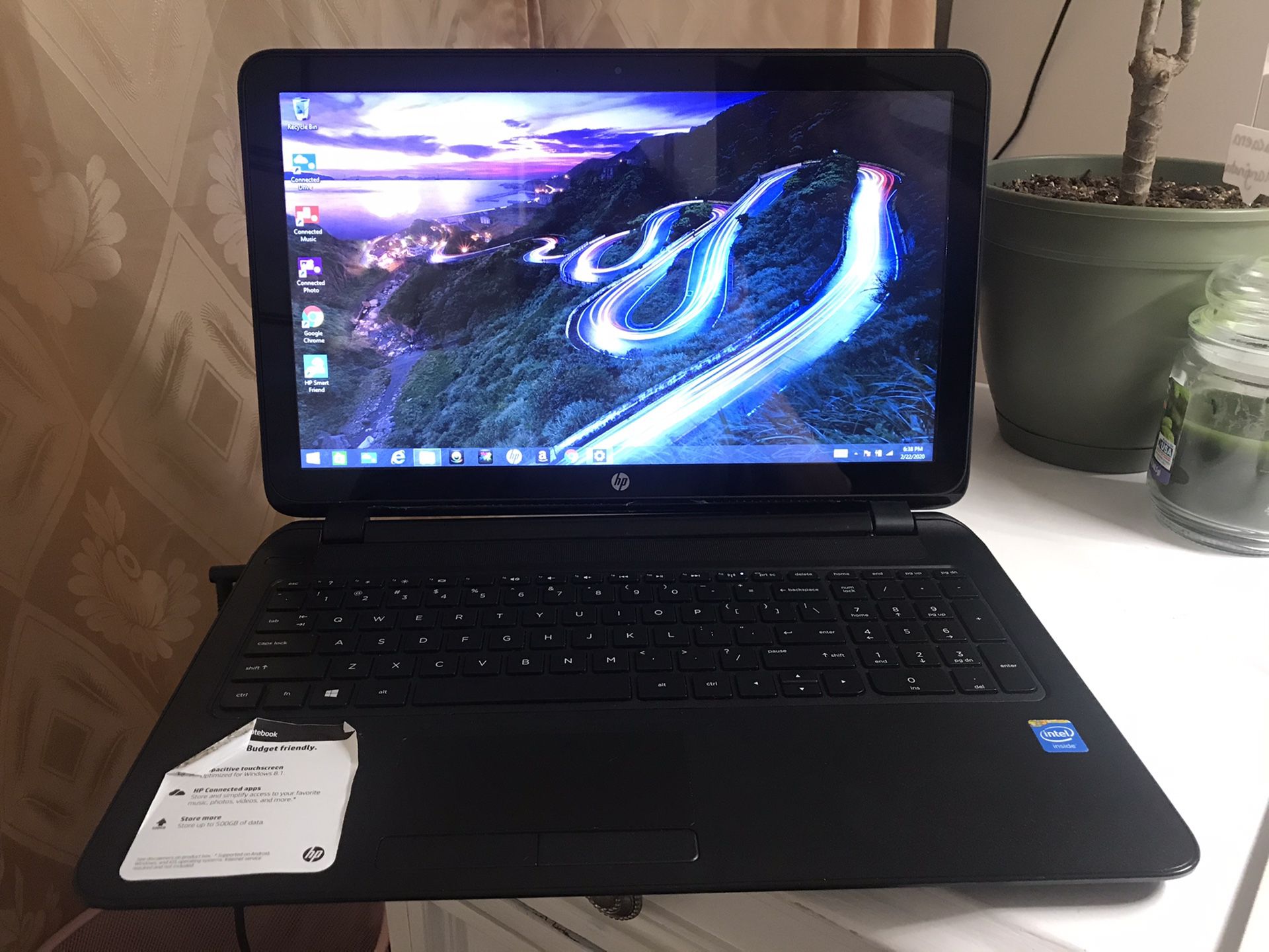 Hp Notebook 15 laptop computer touchscreen