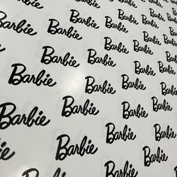 BARBIE WRAPPING PAPER! HUGE SHEET 55" BY 86"