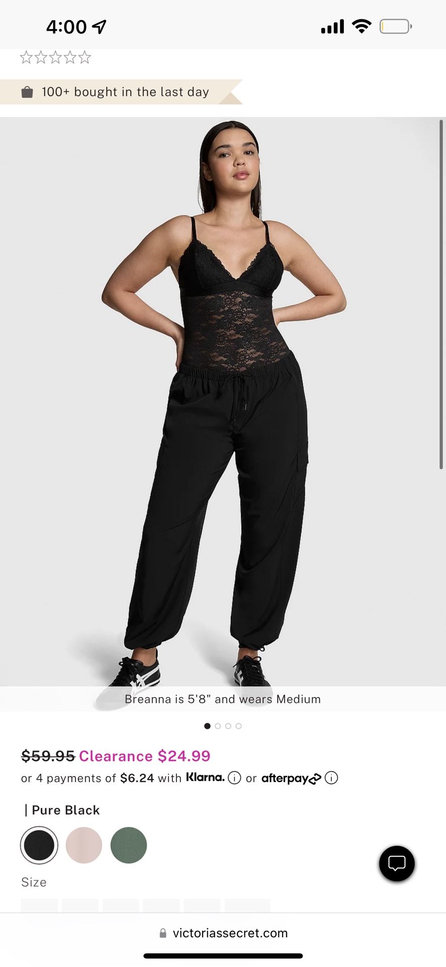 Womens pink Brand Pants
